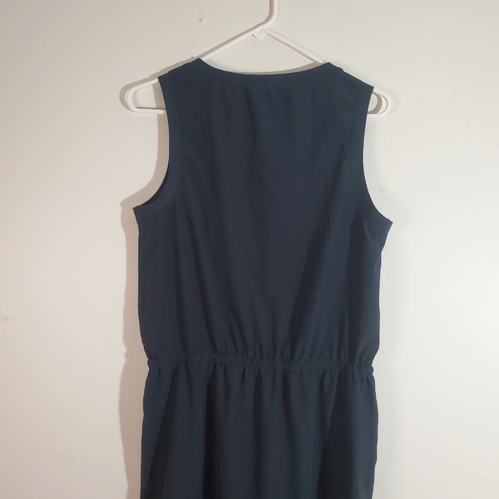 Rustic Ridge Black Travel Drawstring Tank Dress Medium - Picture 4 of 6